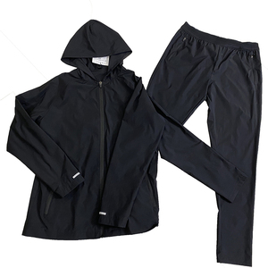ジャケット・アウター Blanks Factory /Nylon Track Jacket&Pant BLACKNYLONBOTTOMSFRONT.png?v=