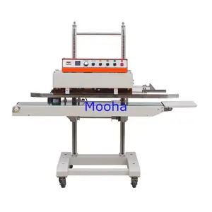 Industrial Sealing Machine Big Bag Sealer With Solid Ink Print Pet Dog Food Pouch Bag Sealing Machinery For Powder Filling Line