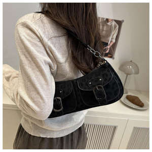 Sac à bandoulière rétro à imprimé léopard pour femme, sac de bras pour femme, sacoche décontractée et portable - Product Image 6