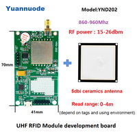 Antenne de module de lecteur Micro RFID RS232/WIFI/ UHF TTL 860-960mhz pour le contrôle d'accès Compatible Arduino Raspberry PI gratuit