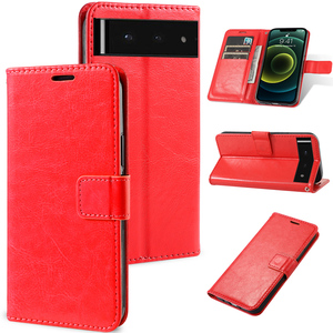 เคสหนังกระเป๋าสตางค์แบบคลาสสิกกระเป๋าใส่โทรศัพท์มือถืออุปกรณ์เสริมฝาพับสำหรับ Google Pixel 6 <span class=keywords><strong>Pro</strong></span> Pixel7 <span class=keywords><strong>iPhone</strong></span> 6 7 8 - Product Image 6