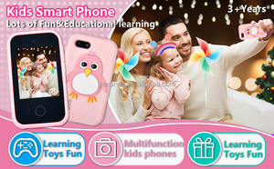 2024 New Version Educational Learning <strong>Game</strong> Toys Mobile <strong>Smart</strong> Cell Phone Light Smartphone for Kids Child Children Hold As Gift - Product Image 4