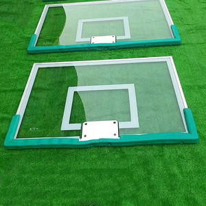 แผ่นหลังแป้นบาสเก็ตบอลอะคริลิคกระจกนิรภัยมาตรฐาน FIBA สำหรับฝึกซ้อมกลางแจ้งระดับมืออาชีพ สำหรับผู้ใหญ่ - Product Image 1