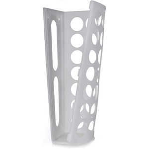 Support mural pliable en plastique pour sacs d'épicerie et distributeur de sacs poubelle, organisateur de sacs en vinyle, 37 cm x 45 cm - Product Image 3