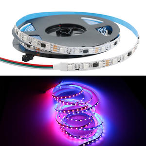 5m 10M 30m Roll 5050 Flexible 24V Dmx 12V Direccionable <span class=keywords><strong>Rgb</strong></span> Rgbw Rgbic Smd Ws2811 Ws2812b Tiras Luces Smart <span class=keywords><strong>Led</strong></span> Strip Light - Product Image 3