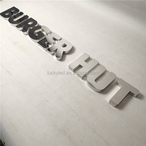 Letras de acero inoxidable pulido, letras de <span class=keywords><strong>Metal</strong></span> y latón, signo de <span class=keywords><strong>Metal</strong></span>, plateado, pulido, personalizado, venta al por mayor - Product Image 6