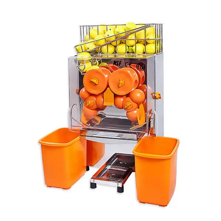 Коммерческая нержавеющая сталь автоматический апельсиновый сок делая экстрактор для извлечения фруктового сока машина