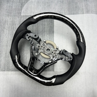 Volant de course sport JDM pour Civic Integra S2000, 14 pouces, en cuir et fibre de carbone, ajustement parfait