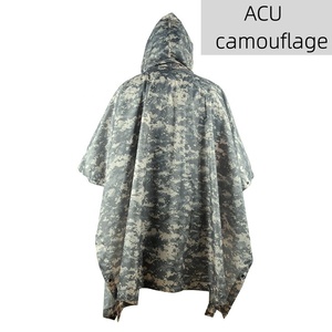 Polar Everest Imperméable Respirant Coupe-Vent pour Voyages en Extérieur Léger Portable Camouflage ACU - Product Image 3