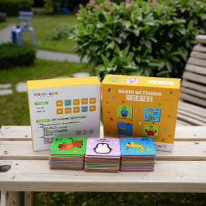 カスタム印刷紙製フラッシュカード 認知記憶教育プレイカードゲーム - Product Image 5