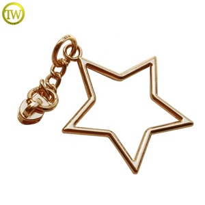 Tirante <span class=keywords><strong>per</strong></span> Cerniera Personalizzato con Design a Stella in Nylon e Metallo 5 #   Maniglie Metalliche <span class=keywords><strong>per</strong></span> Borse - Product Image 3