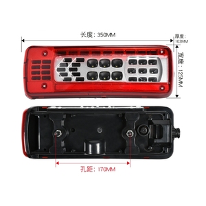 ไฟท้าย LED สำหรับรถบรรทุกวอลโว่ FH FM FMX 12V 24V อะไหล่แท้ OEM สำหรับยุโรป ทนทาน กันน้ำ - Product Image 2