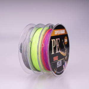 Ligne de pêche tressée 4X PE, 100 mètres, motif alligator, confortable à porter, pour la pêche en mer, en lac et en rivière, chasse invisible - Product Image 1