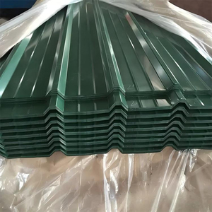 Tôle d'<span class=keywords><strong>acier</strong></span> <span class=keywords><strong>galvanisé</strong></span> prépeint, laminée à froid, estampillée, largeur 1000-1220 mm, pour application <span class=keywords><strong>de</strong></span> bardage et <span class=keywords><strong>de</strong></span> <span class=keywords><strong>toiture</strong></span> - Product Image 2