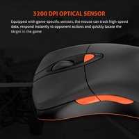 Deko — ensemble souris et clavier de jeu C505 Rgb Led, accessoire filaire, combo