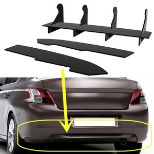<strong>Car</strong> Rear Bumper Spoiler Lip <strong>Diffuser</strong> Modification Part For Peugeot 301 Sedan 2013-2017 Bumper Guard <strong>Protector</strong> Cover Accessories - Product Image 1