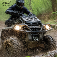 Phare LED BORSKE pour Can-Am Outlander Gen2 500 650 800R MAX 2012-2018, faisceau de conduite, lampe de position, éclairage ATV
