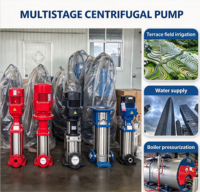 Pompa Air Sentrifugal Vertikal Bangunan Tinggi BGF SS304 5hp Multistage Pressure Booster dengan Sertifikat CE ISO