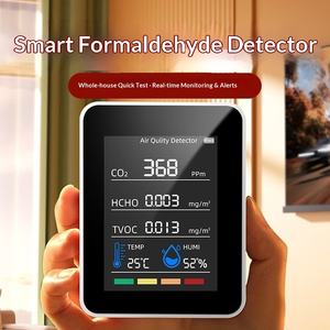 Detector de Calidad del Aire 5 en 1 de Alta Precisión para Formaldehído, Dióxido de Carbono, Temperatura y Humedad - Product Image 4