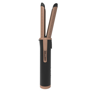 Cordless Hair Straightener With Dual Ceramic Plates For Quick Styling At Home Or Hotel Use - Product Image 3
