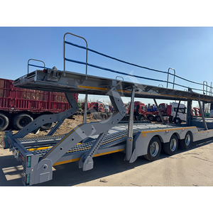 Remolque de Camión LUYI de 3 <span class=keywords><strong>Ejes</strong></span> y 17 Metros con Certificación OTTC, Transportador de 6/8/10 Unidades <span class=keywords><strong>para</strong></span> el Mercado de Rusia y Asia Central - Product Image 1