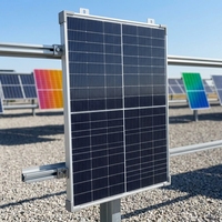 Panneau solaire à double vitrage haute efficacité 530W 550W 570W TOPCon N Type CE TUV pour projet de toiture résidentielle