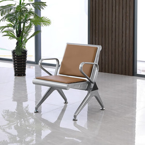 Chaise d'attente Yuxingsheng 630x720x770mm, structure métallique durable pour hôpital, clinique, usage commercial - Product Image 2