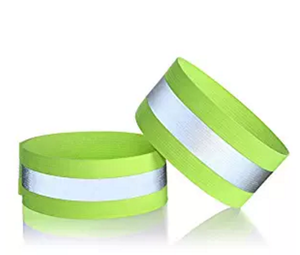 Bandes réfléchissantes pour la course à pied et le cyclisme, haute visibilité EN471, bande élastique réglable pour le bras, bande réfléchissante pour le poignet - Product Image 4