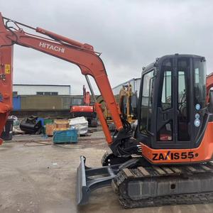 Mini-excavatrice sur chenilles Hitachi Zxais55 5,5 tonnes d'occasion, mini-excavatrice HITACHI ZX55, vente à prix réduit avec EPA - Product Image 1