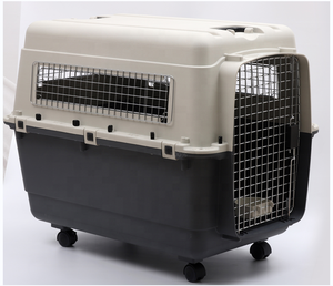 <span class=keywords><strong>Iata</strong></span> กล่องพลาสติกสำหรับขนส่งสุนัขที่ได้รับการรับรองจาก <span class=keywords><strong>Iata</strong></span> กรงสัตว์เลี้ยงพิมพ์ลายแบบแฟชั่นสำหรับขนส่งสัตว์เลี้ยงกรงสุนัขขนส่งทางสายการบิน - Product Image 2