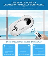 Robot de nettoyage de vitres électrique aspirateur ménage télécommande robot nettoyer les fenêtres pour la maison