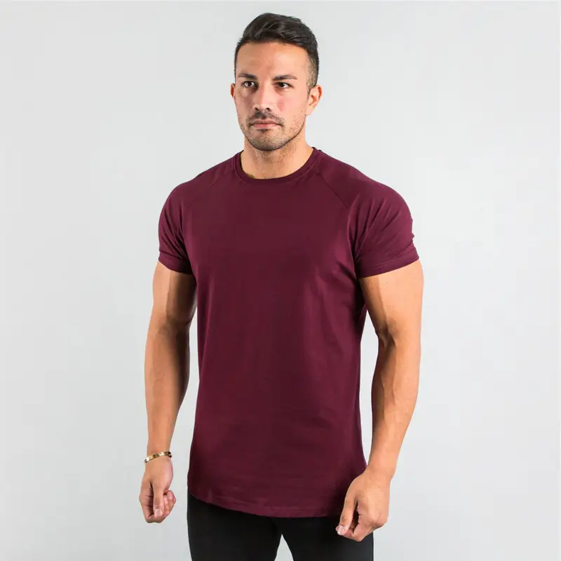 2022 Bulk Blank Baumwolle weiß Männer schlicht Slim Fit T-Shirt neues Design Luxus qualität weiß schlichte T-Shirts