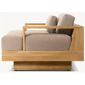 Sillón Moderno de Madera Maciza para Exteriores, Juego de Muebles de Patio, Sofá de Jardín Personalizado, Venta al Por Mayor - Product Image 5