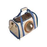 Sac à dos de transport pour animaux de compagnie, grande capacité, en plastique durable, respirant, pour chats et chiens, idéal pour les voyages en extérieur, pour petits animaux.