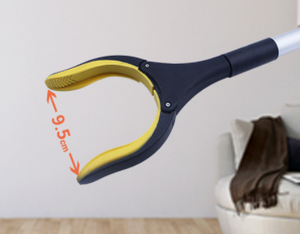 Reacher Extra Long Grabber Reacher 32 pouces avec outil d'aide à la mobilité à mâchoire rotative (jaune) - Product Image 2