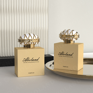 50ml Luxury High-End Perfume Glass <b>Bottle</b> Pump Sprayer Thick Bottom Empty Customizable Caps Custom Logo Premium Packaging <b>Box</b> - Product Image 4