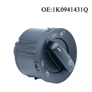 Interruptores de Control de Luces Delanteras y Luces Altas para Automóviles Volkswagen Magotan Sagitar Audi ABS, Modelo 1K0941431Q - Product Image 2