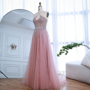 Serene Hill LA72863 <span class=keywords><strong>Abito</strong></span> da Sera Rosa con Collo all'Americana Senza Maniche Linea A Elegante Vestito da Cerimonia <span class=keywords><strong>per</strong></span> <span class=keywords><strong>Festa</strong></span> <span class=keywords><strong>di</strong></span> <span class=keywords><strong>Laurea</strong></span> 2026 - Product Image 5