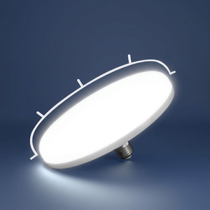 Lampe de camping LED UFO YIHAN 40W avec crochet, étanche IP65, rechargeable par USB, batterie au lithium, intensité réglable, certifiée CE pour une utilisation en extérieur - Product Image 1
