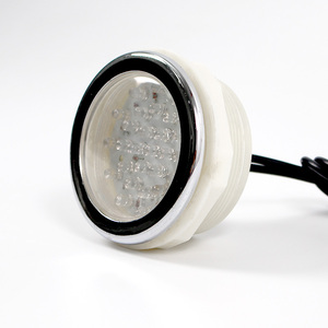 Lumière LED RVB haute température 12V AC/DC <span class=keywords><strong>pour</strong></span> sauna, baignoire, piscine, spa, jacuzzi, lampe <span class=keywords><strong>pour</strong></span> <span class=keywords><strong>bassin</strong></span> à pieds, 2W - Product Image 1