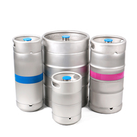 Fût de refroidissement de bière professionnel, original, en acier inoxydable, 10l, 20l, 30l, 40l, 50l, 100l
