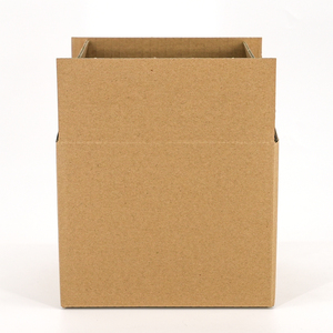 Boîtes d'expédition personnalisées emballage ondulé boîte à vin en carton grande taille 5 plis 2 vagues avec compartiments - Product Image 4