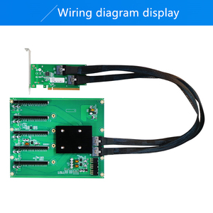 PCIe 4.0 PEX88096 5 GPU Expansion Board 5 Slots Graphics Card Splitter Card Server <b>Workstation</b> GPU Extender Board for AI <b>Compute</b> - Product Image 6