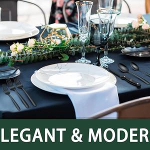 Ensemble de couverts Topwin de haute qualité, couteau à steak lourd, cuillère, fourchette, couverts épais, cuisine, mariage, acier inoxydable, argenté - Product Image 6