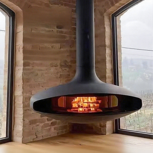 Tùy chỉnh cao cấp điện tử 3D mô phỏng ngọn lửa gỗ-đốt lò sưởi thanh lịch trang trí treo nóng cho UFO treo bếp - Product Image 1