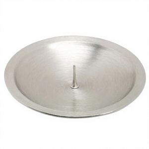 Lanterne en laiton de style simple, faite à la main, durable, petite/ronde, base de bougie anti-brûlure, impression OEM pour la décoration intérieure - Product Image 2