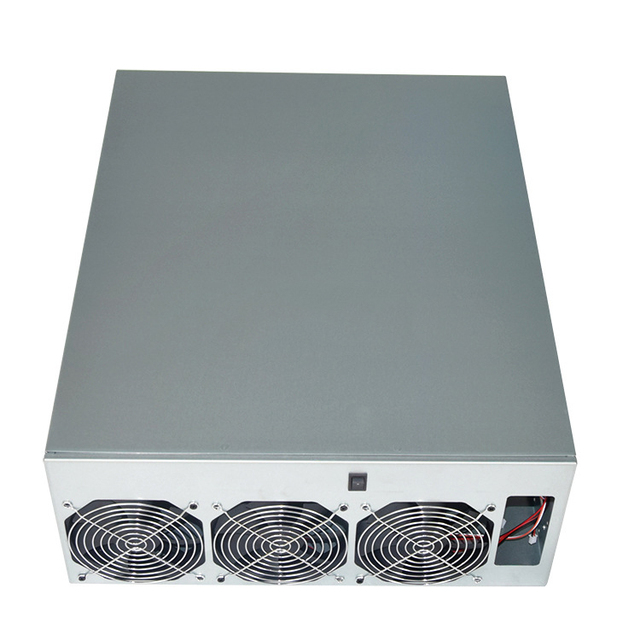 19 Inch 4U 6 GPU 8 GPU Server Chassis Rack case Server case with Atx Ps2 Psu