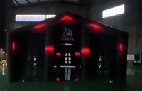 2025 Offre Spéciale gonflable boîte de nuit Disco Cube tentes usine personnalisé de qualité commerciale barre gonflable scène Disco LED abri louer