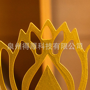 Statue de Bouddha avec fontaine à eau et lumière LED, décoration de bureau pour la maison, le bureau ou l'entrée - Product Image 3