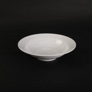 Mới nhất phong cách tùy chỉnh in ấn Trắng melamine đồ ăn khách sạn sâu súp Tấm Nhà hàng Pasta tấm cho bán buôn - Product Image 2